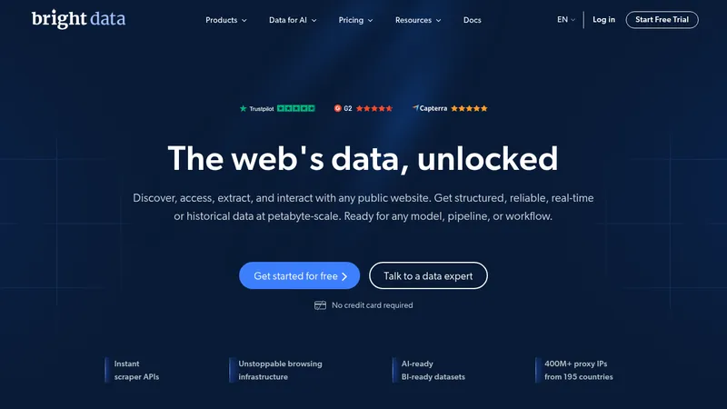 bright data website