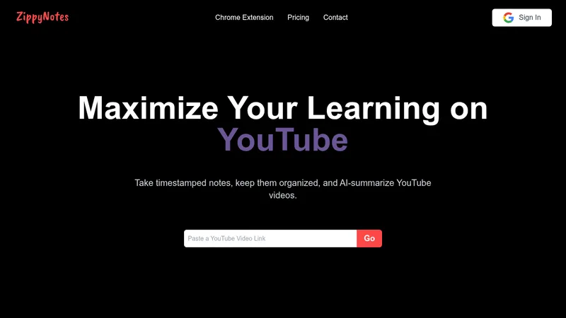 zippynotes website