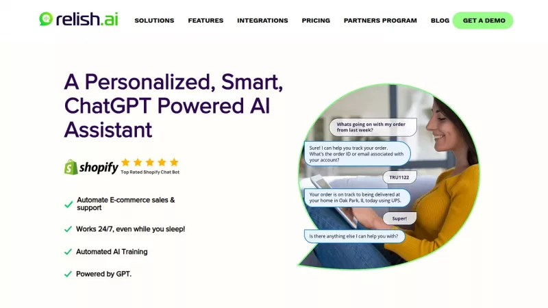 Relish AI screenshot