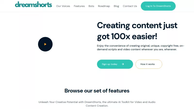 DreamShorts screenshot