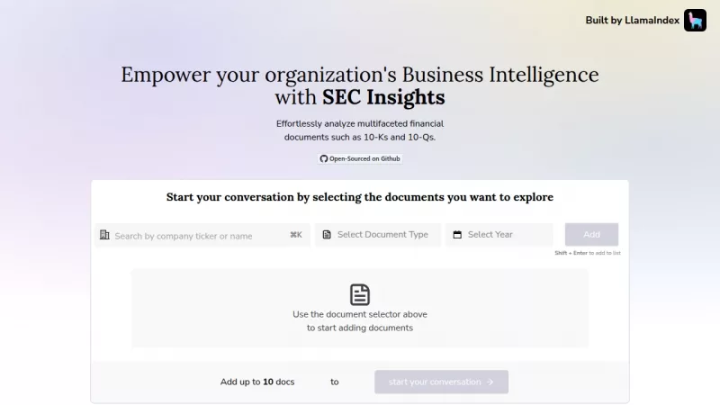 SEC Insights screenshot
