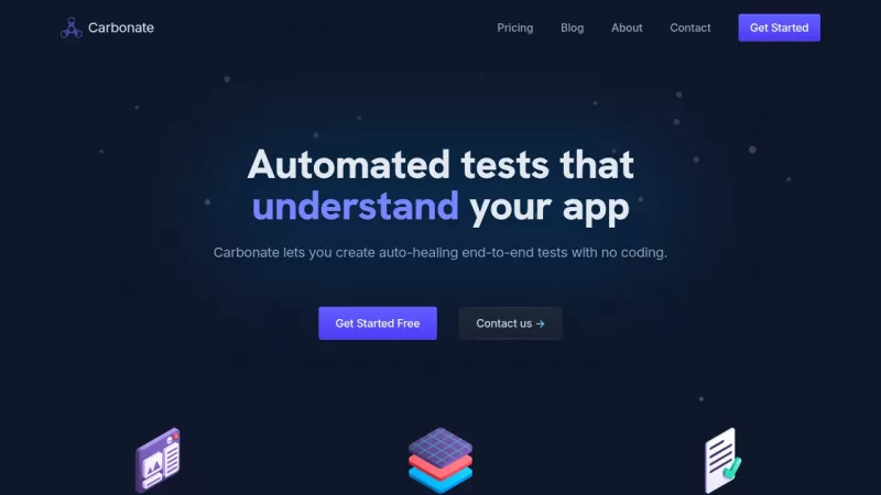 Carbonate screenshot