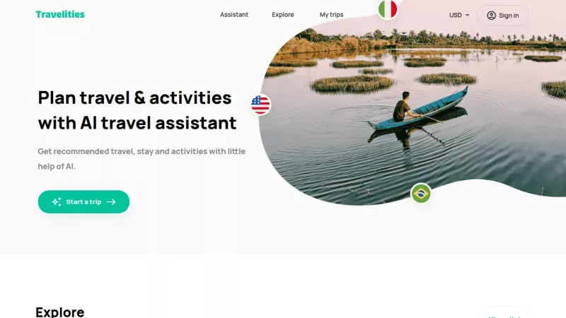 Travelities screenshot