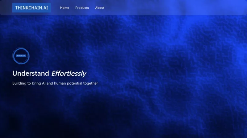 ThinkChain.ai screenshot