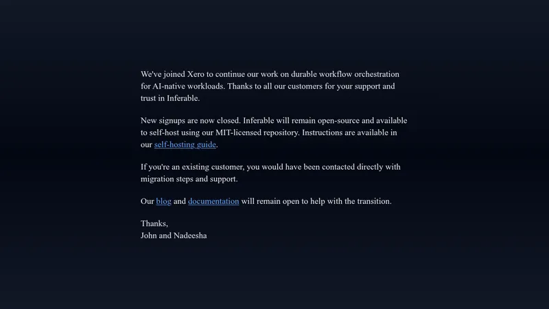 inferable website