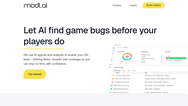 modl.ai website