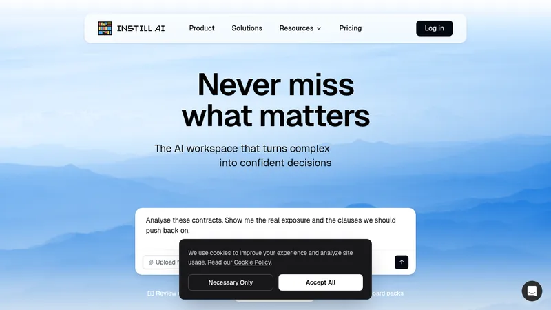 instill ai website