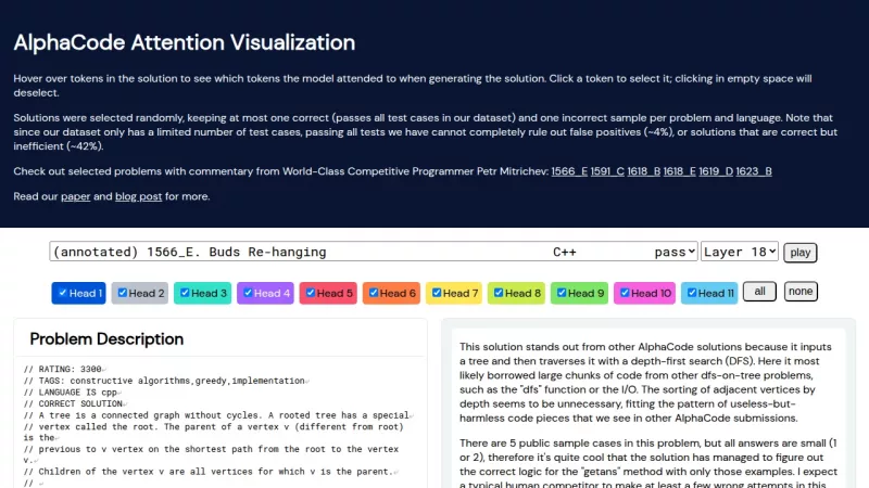 AlphaCode screenshot
