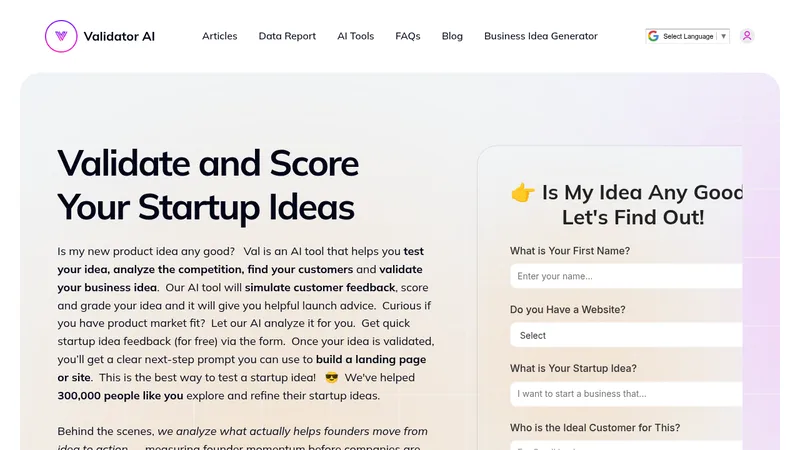 validator ai website