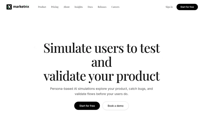 marketrix website