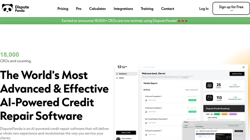 dispute panda website