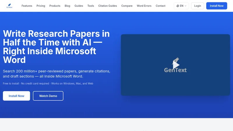gentext website