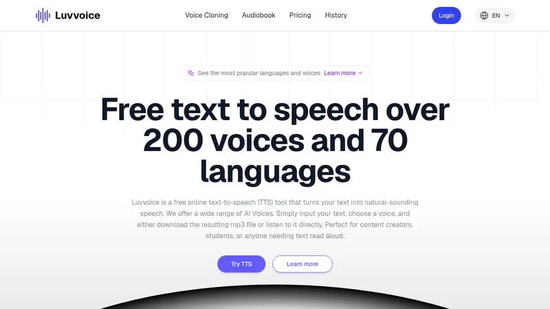 luvvoice website