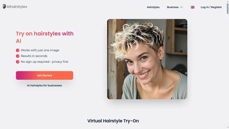 ai hairstyles website