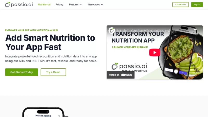 Nutrition-AI Hub screenshot