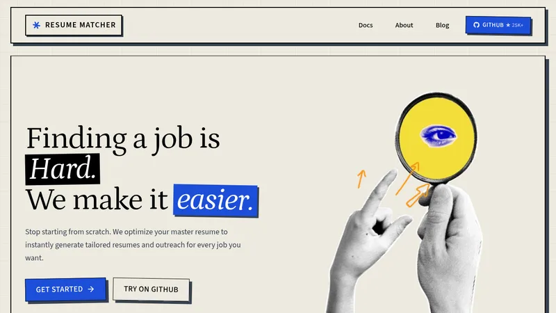 resume matcher website