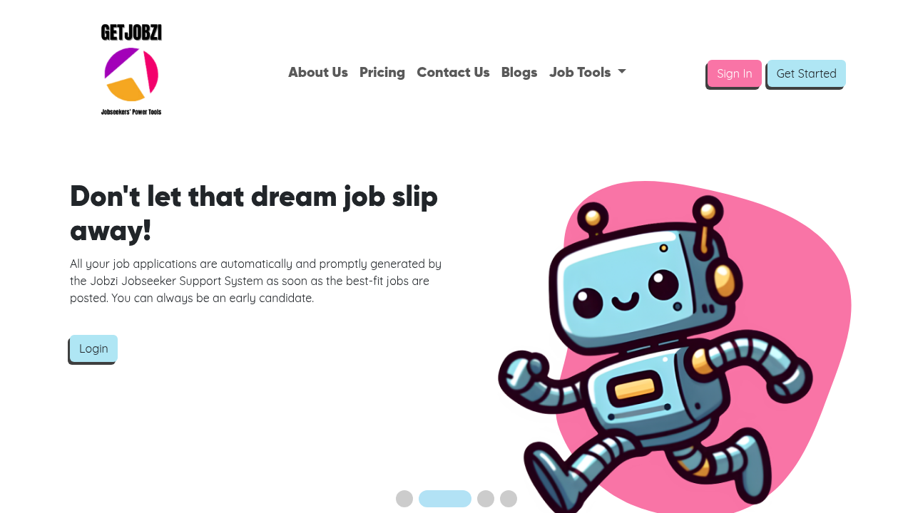 jobzi website