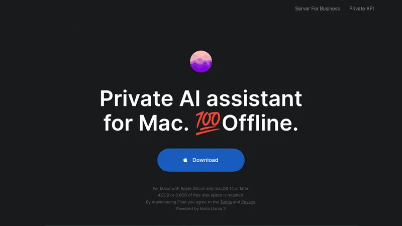fluid website