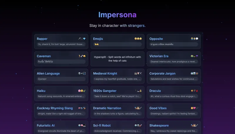Impersona