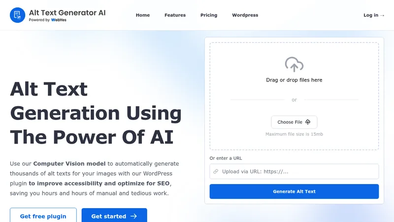 alttextgenerator.ai website