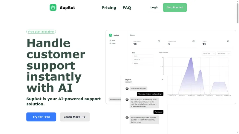 supbot website