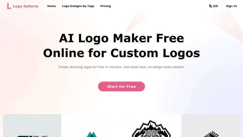 logo galleria website