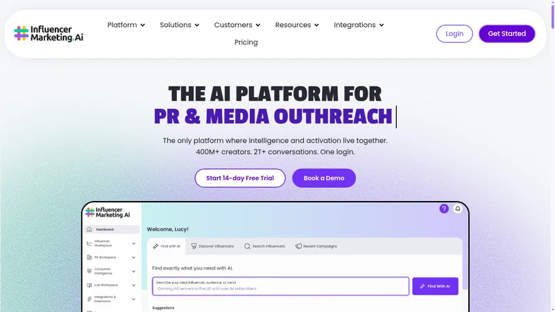 influencer marketing ai website