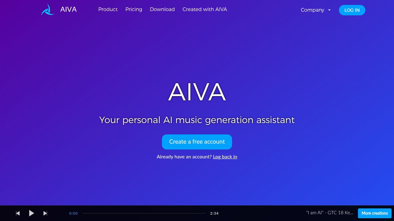 aiva website