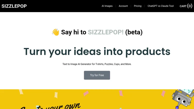 sizzlepop website