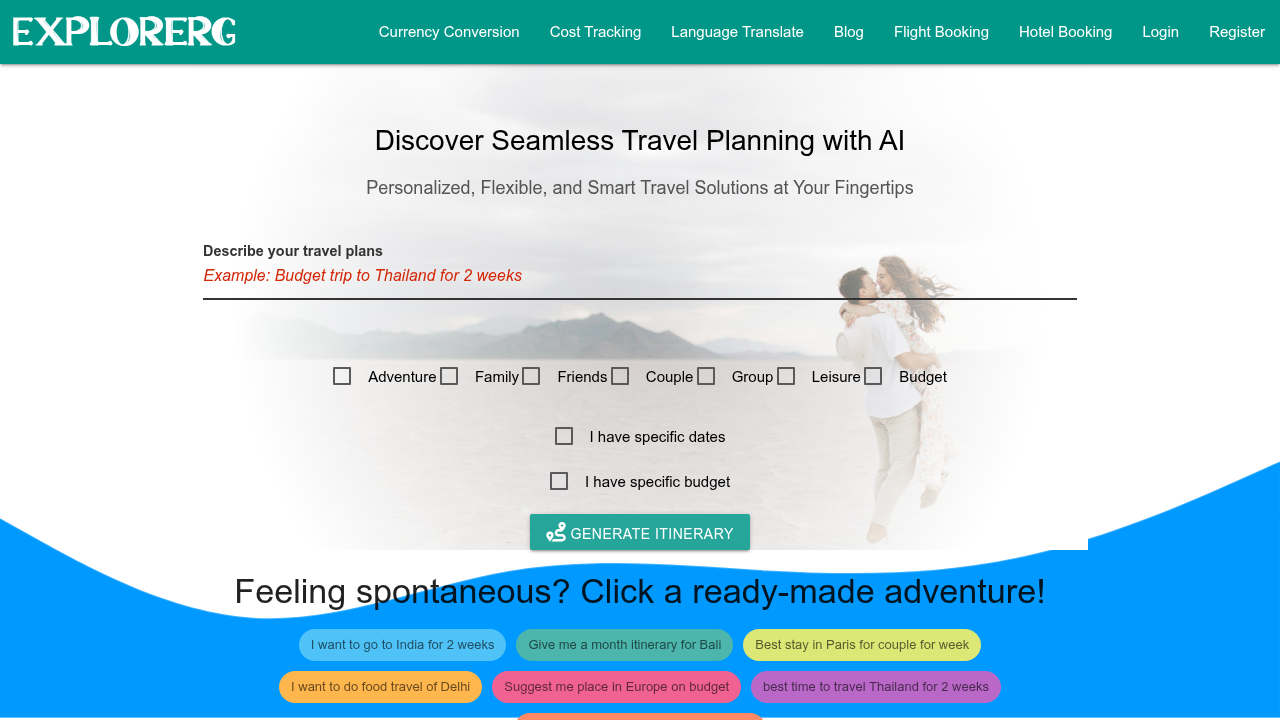 explorerg website