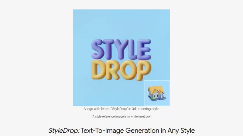 StyleDrop screenshot