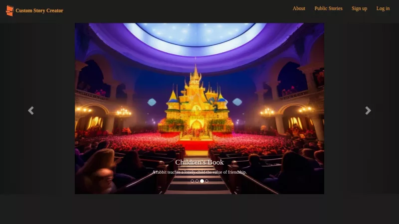 Custom Story Creator screenshot