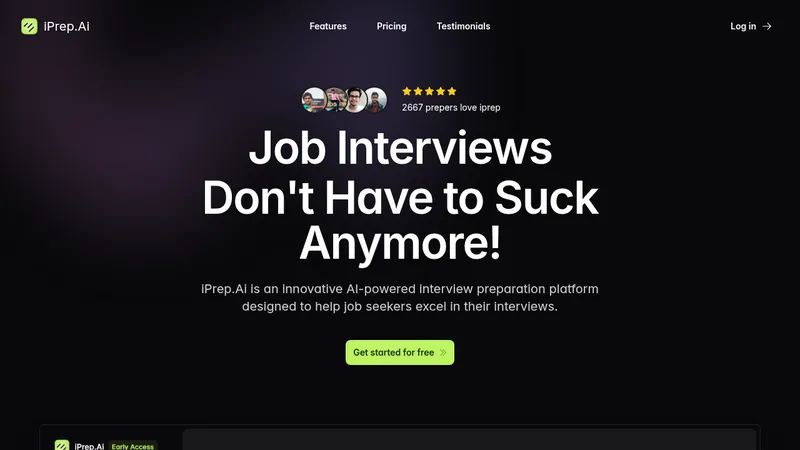 iprep.ai website