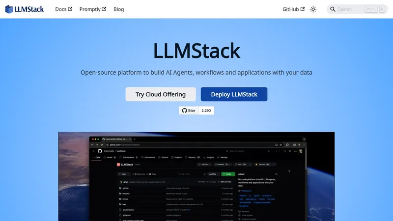 llmstack website