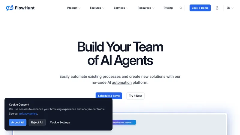 flowhunt website