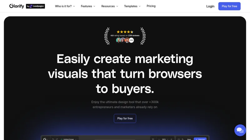 glorify website