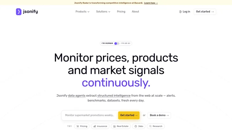 jsonify website