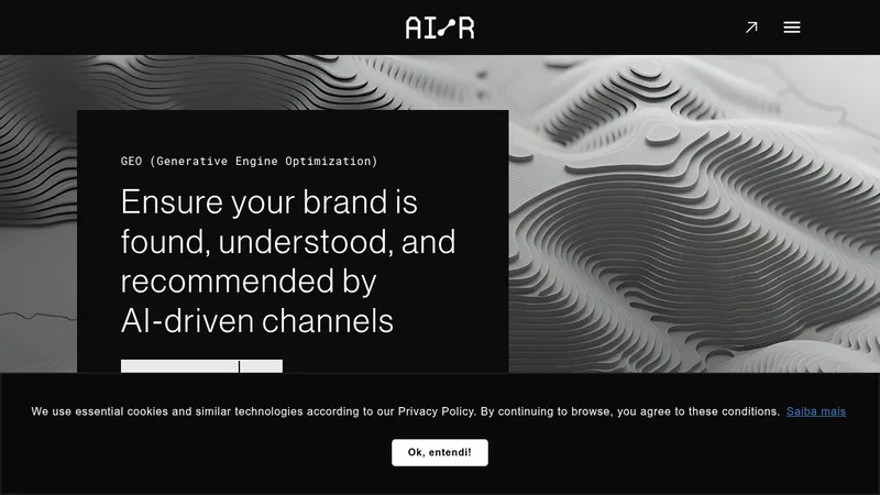 geo (generative engine optimization) website