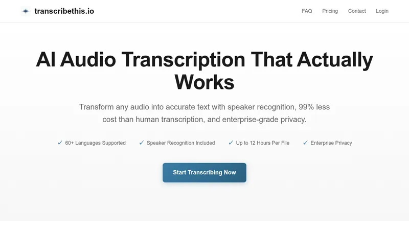 transcribethis.io website