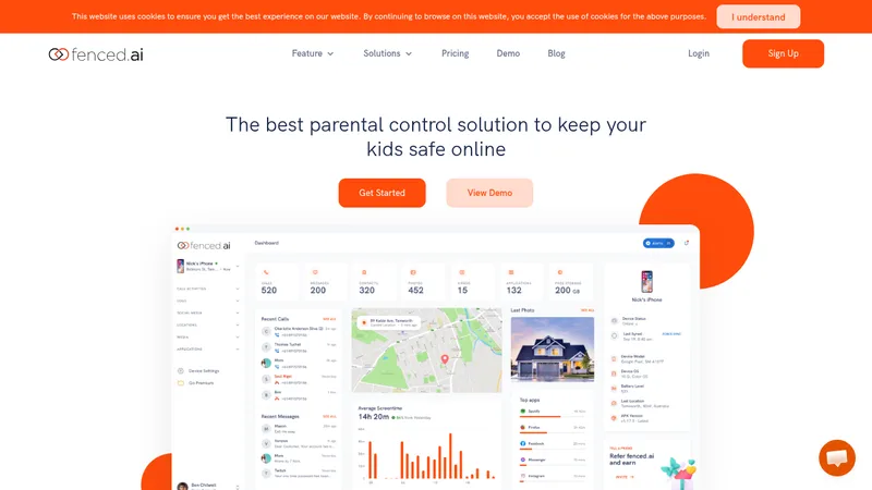 fenced.ai website