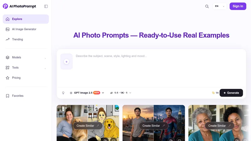 AI PhotoPrompt