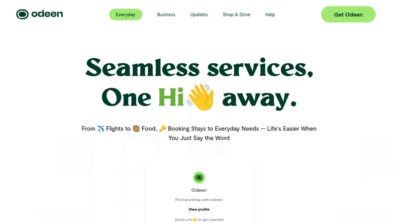odeen website