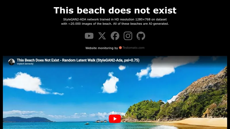 this beach does not exist website