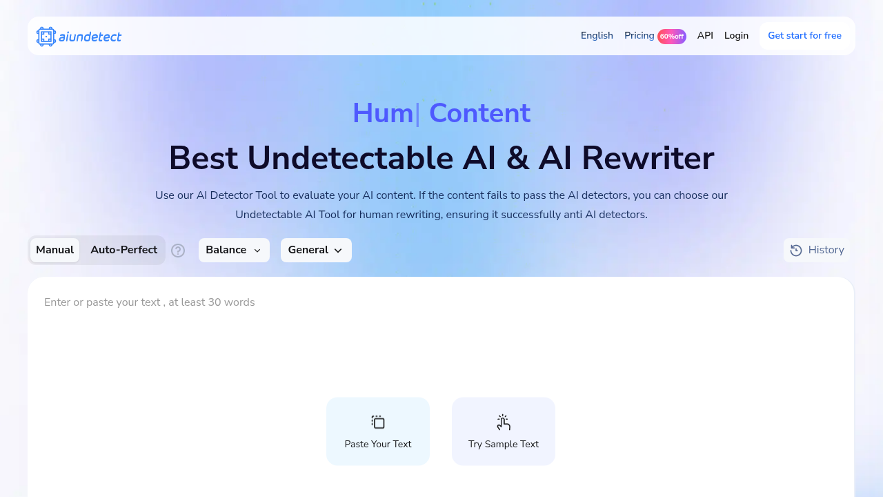 ai undetect website