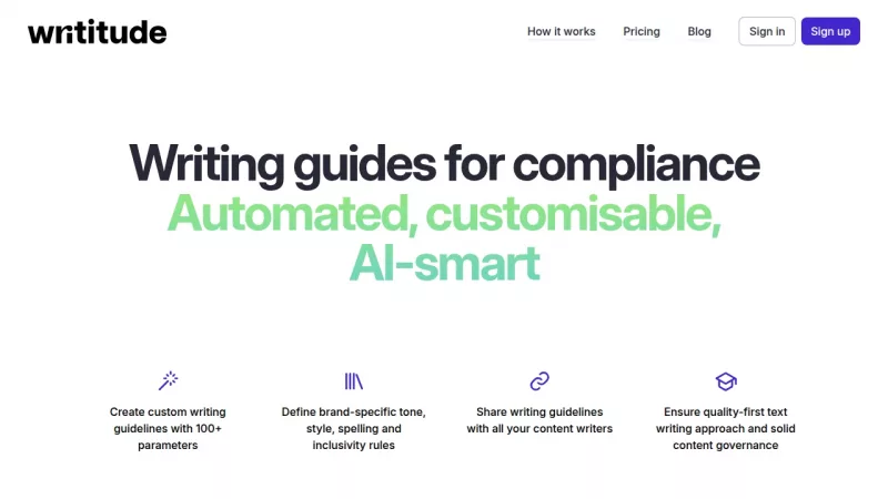 Writitude screenshot