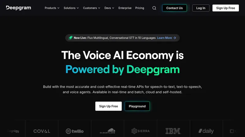 deepgram website