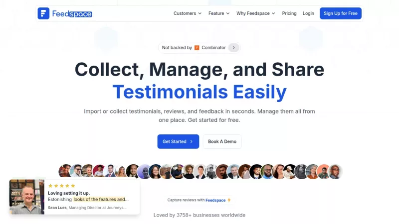 Feedspace screenshot