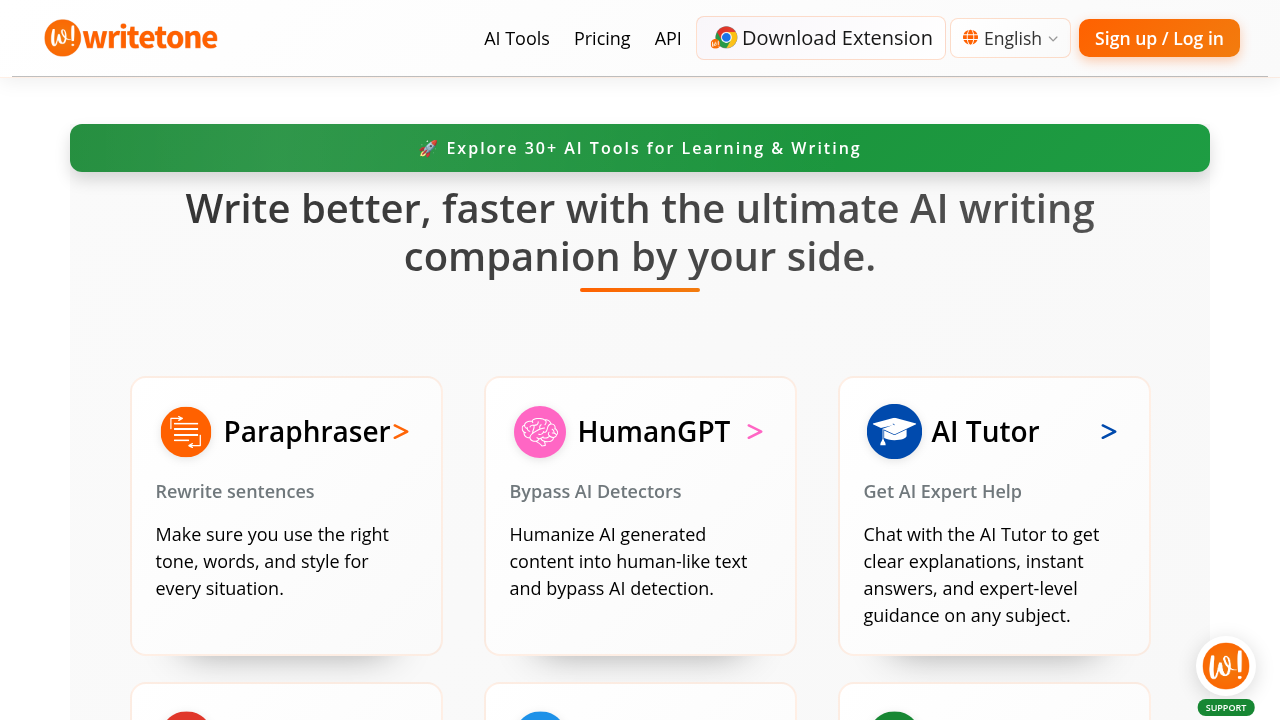 writetone website