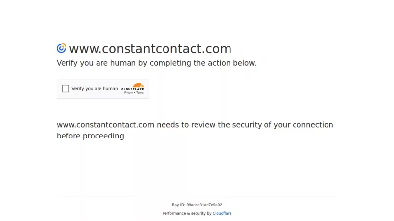 Constant Contact screenshot