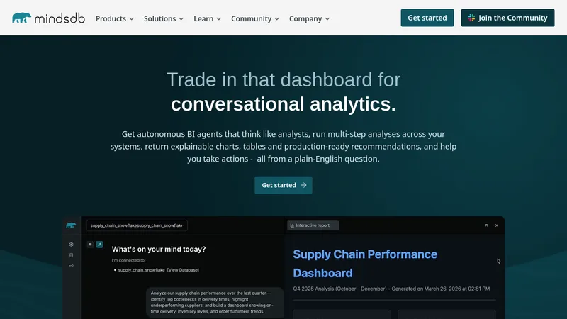mindsdb website